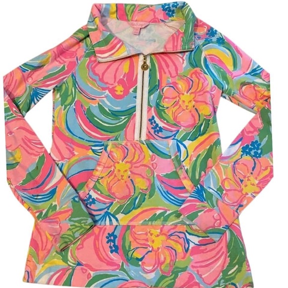 Lilly Pulitzer Skipper Half Zip Popover - Picture 1 of 3